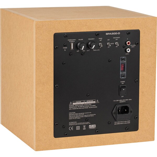 Main product image for Hi-Output Powered Dayton Audio Reference 8" Mini Subwoofer Kit 300 Watts300-7328